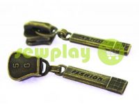 Slider Fashion for tractor zipper type 5 antique sku 318