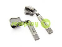 Slider Fashion for tractor zipper type 5 black nickel