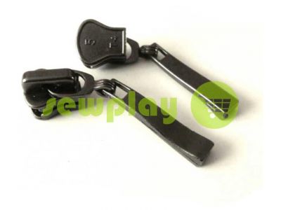 Slider Hill for tractor zipper type 5 black nickel sku 328