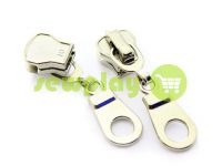 Slider Pear for metal zipper type 10 nickel