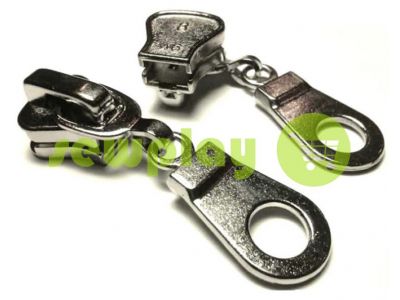 Slider Pear for tractor zipper type 8 nickel sku 337