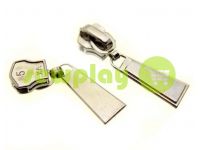 Slider Trap for metal zipper type 5 nickel