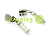 Slider TwoStick for tractor zipper type 5 nickel