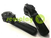 Slider Baryshevka 22 for spiral zipper type 6 type 7 type 8 black sku 375