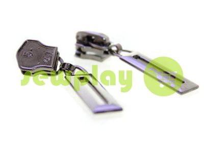 Slider Frame for metal zipper type 5 black nickel sku 388