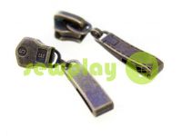 Slider Stitch for metal zipper type 5 antique sku 389