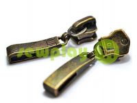 Slider Stitch for metal zipper type 5 antique