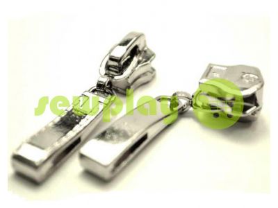 Slider Stitch for metal zipper type 5 nickel sku 390