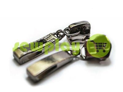 Slider Stitch for metal zipper type 5 black nickel sku 391