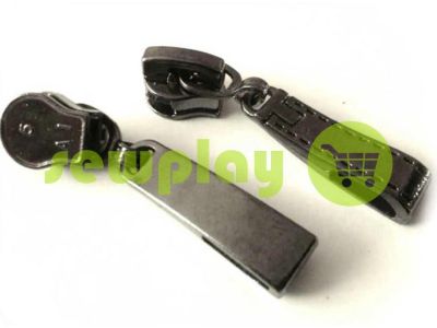 Slider Stitch for spiral zipper type 5 black nickel sku 393