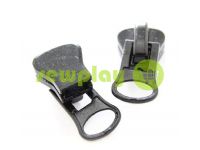 Slider under the brain 10mm for tractor zipper 8 black