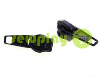 Slider standard for spiral zipper type 5 black sku 433