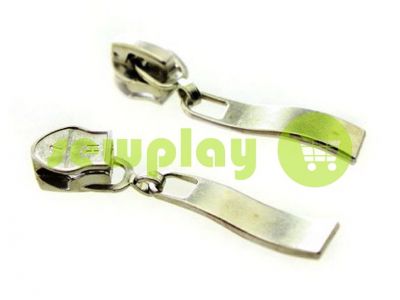 Slider Wave for spiral zipper type 7 nickel sku 465