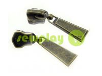 Slider Trap for metal zipper type 5 antique sku 471