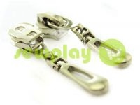 Slider Drop for spiral zipper type 5 nickel sku 502