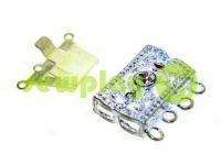 Clasp for beads with stones 3 12mm * 20mm nickel sku 526