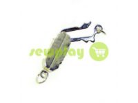 Clasp for beads with 1 stone 5mm * 12mm nickel sku 534