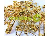 Set pin British one size Gold 12 pieces