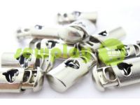 Fixator for cord d = 8mm plastic single hole 15mm * 30mm nickel, 10 pcs sku 629