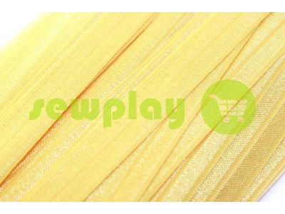 Bias binding stretch yellow sku 708