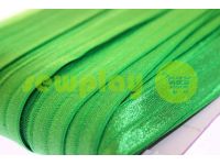 Bias binding stretch green sku 716