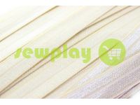 Bias binding stretch light beige