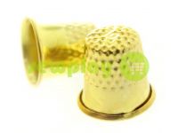 Thimble metal d = 17mm gold