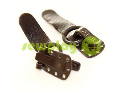 Clasp for coats Amll dark brown sku 769