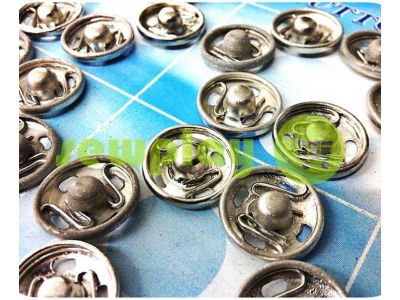 Button TwoBirds Sew metal nickel sku 831