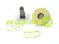 Button magnet for bags 15 mm 17 mm antique