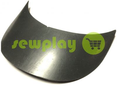 Visor bent porous plastic 180mm * 73mm sku 862