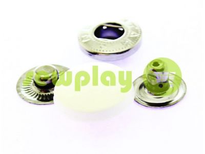 Button NEWstar ALFA with a white plastic cap 15 mm, 17 mm, 20 mm Turkey, 72 pcs sku 1628