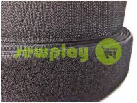 Velcro textile, color black