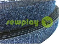 Velcro textile, color blue