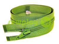 Zipper spiral type 5 on one slider 40 cm - 85 cm, green 079