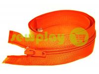 Zipper spiral type 5 on one slider 40 cm - 85 cm, orange 034