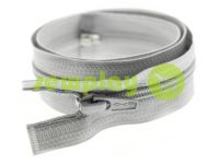 Zipper spiral type 5 on one slider 40 cm - 85 cm, gray 109 sku 1528