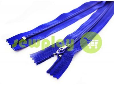 Молния брючная спиральная 18 см тип 4, голубой 065 оптом и розницу от 1 шт