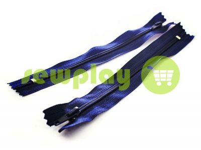 Zipper trousering spiral 18 cm type 4, color dark blue 071 sku 1570