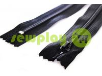 Zipper trousering spiral 18 cm, 20 cm type 4, color black sku 1581