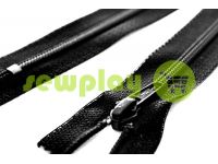 Zipper Baryshevskaya strengthened shoe spiral 10 cm - 60 cm type 6, color black sku 1588