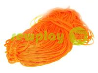 Cord for clothes 5 mm hollow, color orange 034 sku 1593