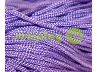 Cord for clothes 5 mm hollow, color violet 022