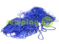 Cord for clothes 5 mm hollow, color blue 065 sku 1597