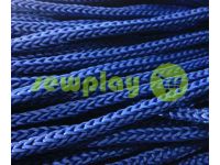 Cord for clothes 5 mm hollow, color blue 065 sku 1597