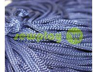 Cord for clothes 5 mm hollow, color dark blue 071