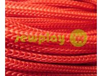 Cord for clothes 5 mm hollow, color red 010 sku 1612