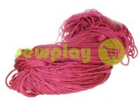 Cord for clothes 5 mm hollow, color red 011 sku 1613