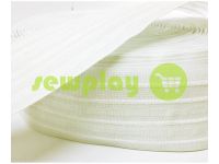 Webbing for curtains cotton white 60 mm sku 1631