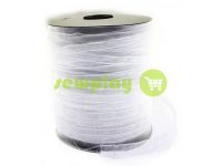 Webbing for curtains organza white 25 mm sku 1632